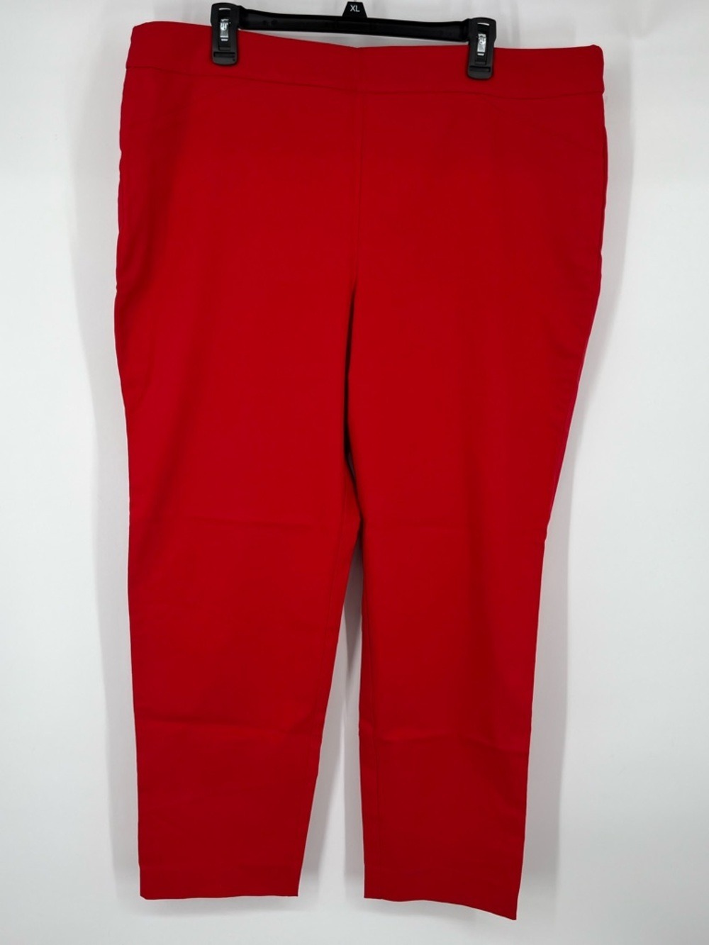 JM Collection Tummy Control Cambridge Slim Fire Red Pull  Pants sz XXL NWT